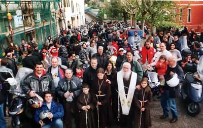 Moto Club Valle Argentina - Benedizione delle Moto 2002