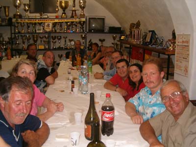 Moto Club Valle Argentina - gnocchi in sede