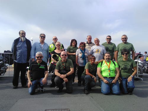 Moto Club Valle Argentina - Benedizione dei caschi a Bordighera 2018