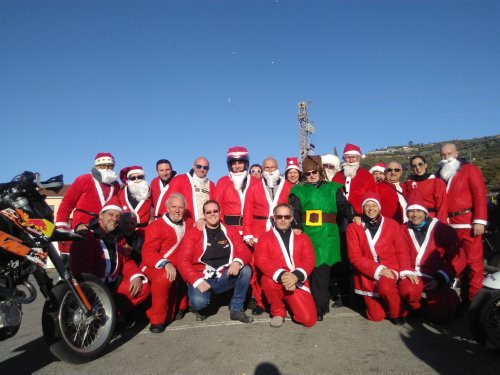 Moto Club Valle Argentina - Babbi Natale a Dolceacqua 2019