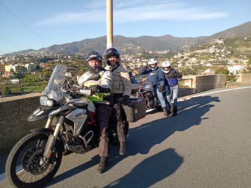 Moto Club Valle Argentina - Munta e care per Sanremo