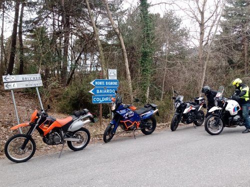 Moto Club Valle Argentina - Giretto di inizio primavera 2021