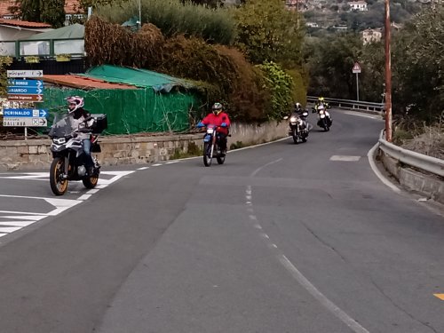 Moto Club Valle Argentina - Giretto di inizio primavera 2021