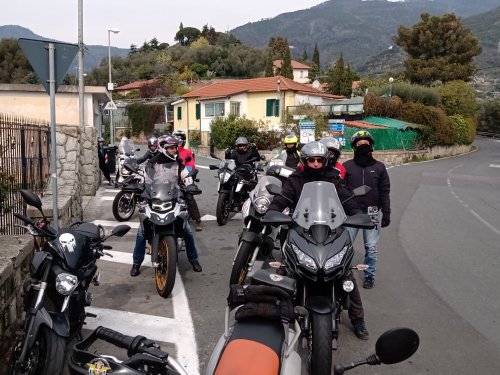 Moto Club Valle Argentina - Giretto di inizio primavera 2021