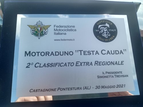 Moto Club Valle Argentine - Motoraduno Castagnone Pontestura (AL) - Colli di Crea - AL